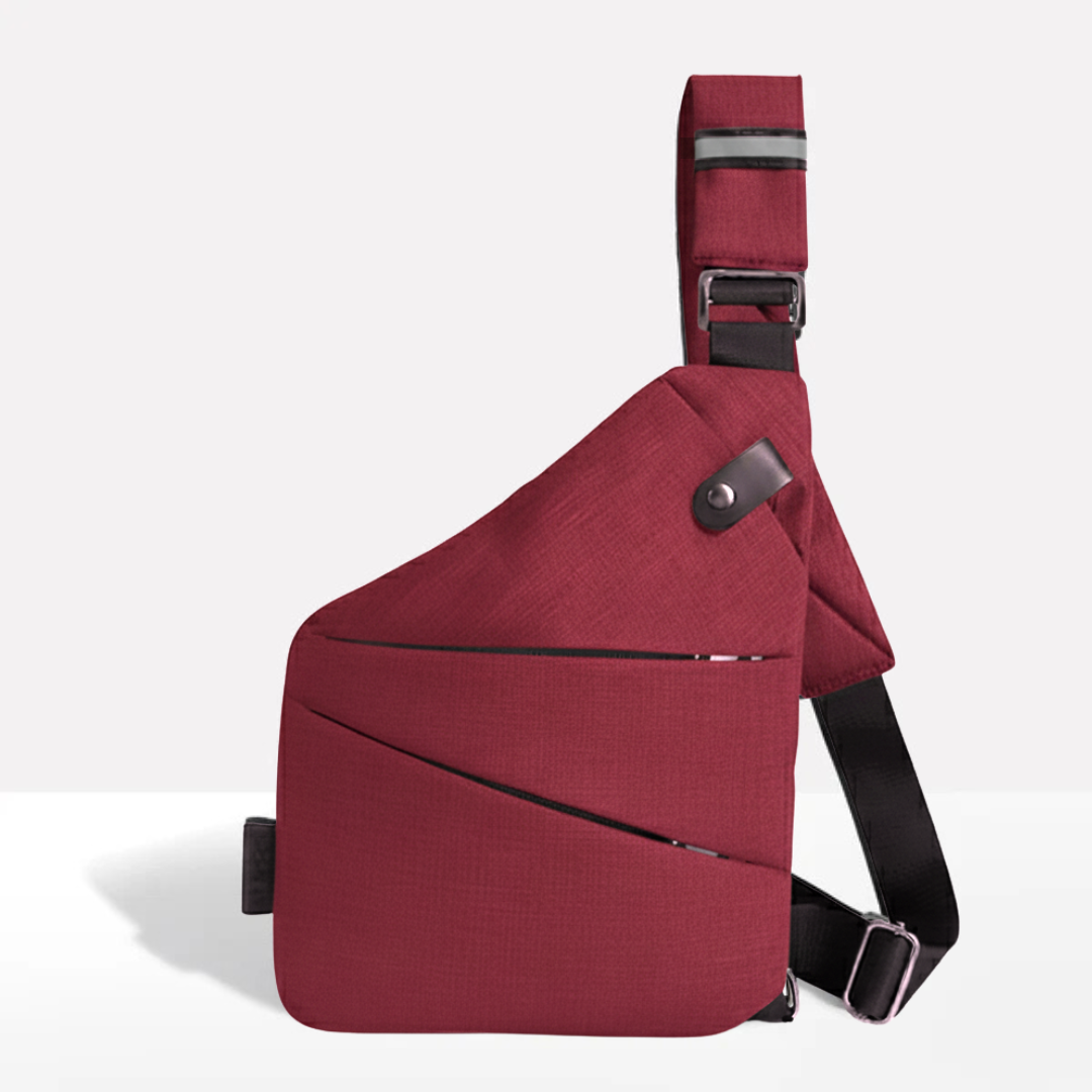 Unisex-Anti-Diebstahl-Umhängetasche mit RFID-Schutz
