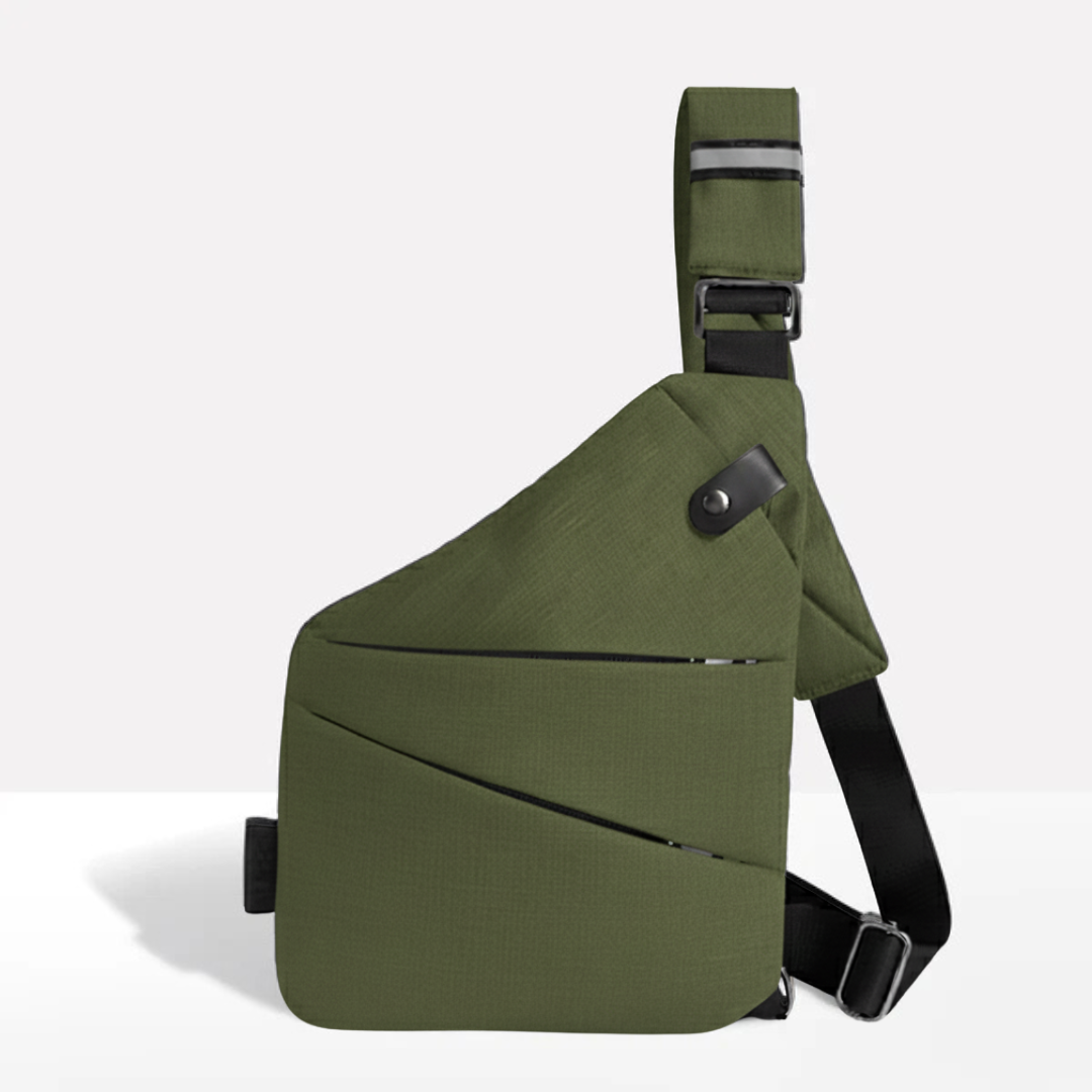 Unisex-Anti-Diebstahl-Umhängetasche mit RFID-Schutz