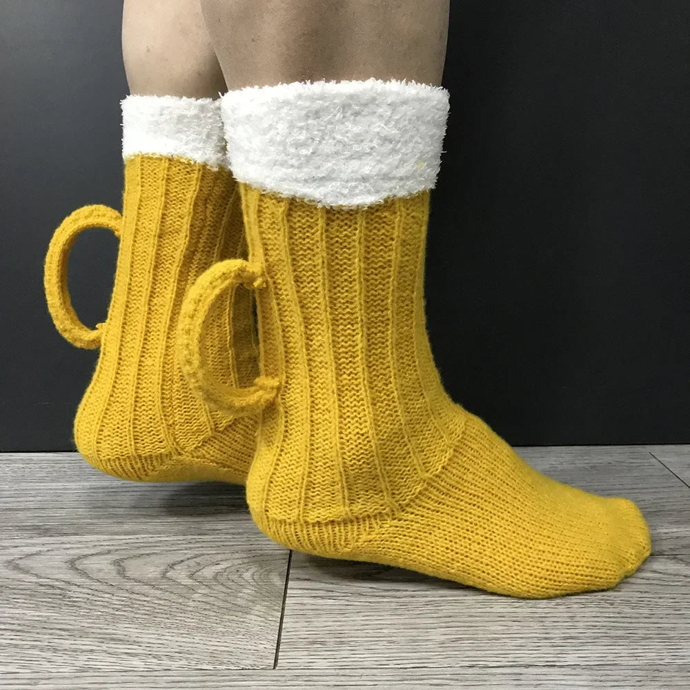 Unisex-Socken im Bierkrug-Design für das Oktoberfest
