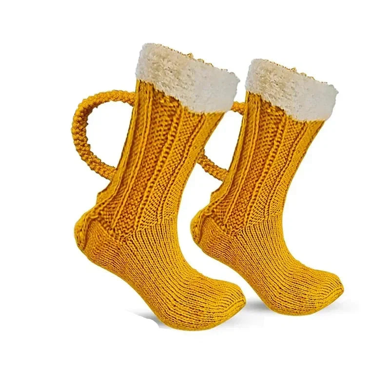 Unisex-Socken im Bierkrug-Design für das Oktoberfest