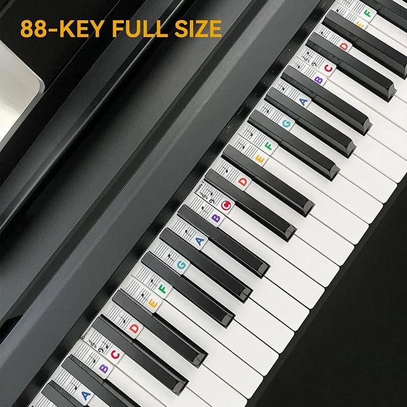 Universelle Notenleisten für Klavier und Keyboard für Anfänger
