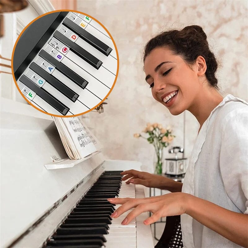 Universelle Notenleisten für Klavier und Keyboard für Anfänger