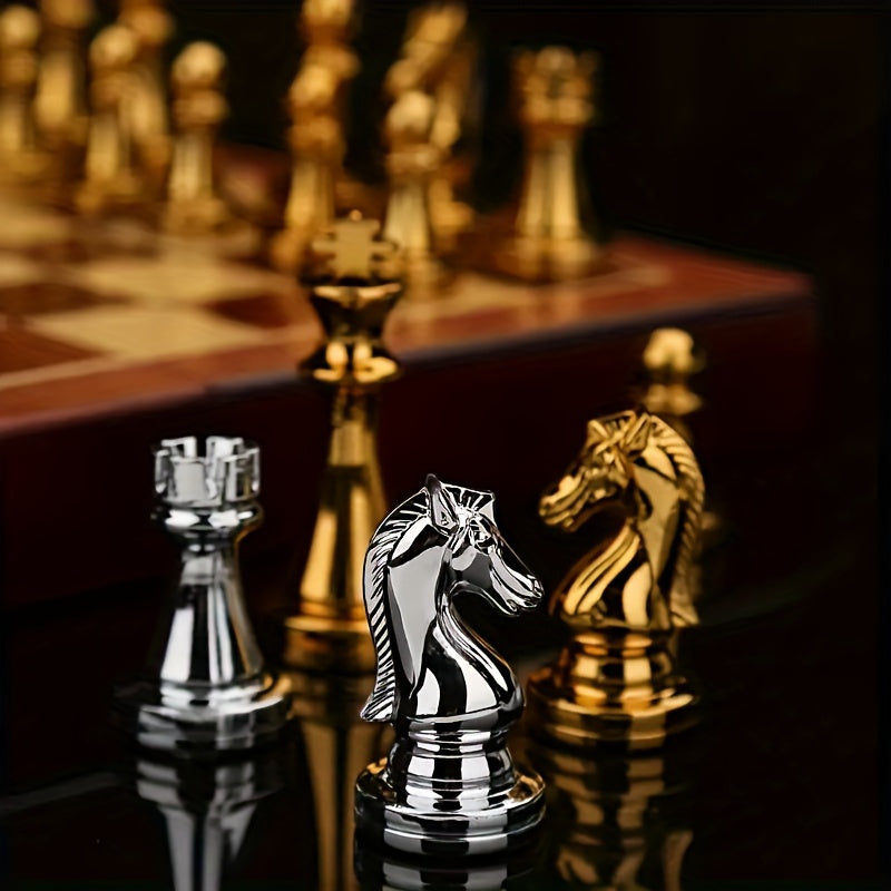 Vintage-Schachset – strategisch und zeitlos