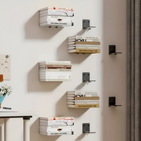 Wandregal aus Metall, modern, minimalistisch und platzsparend