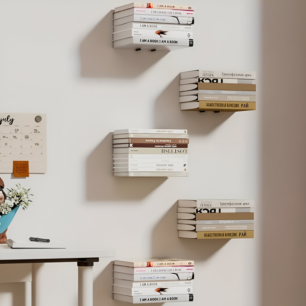 Wandregal aus Metall, modern, minimalistisch und platzsparend