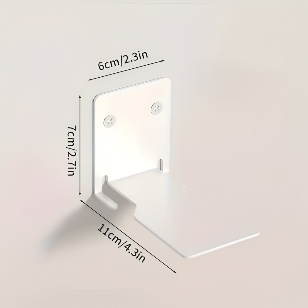 Wandregal aus Metall, modern, minimalistisch und platzsparend