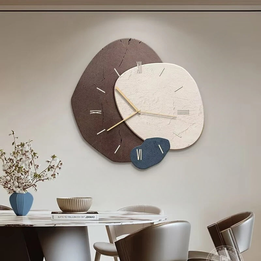 Wanduhr – Natürliche Eleganz mit sanftem LED-Licht
