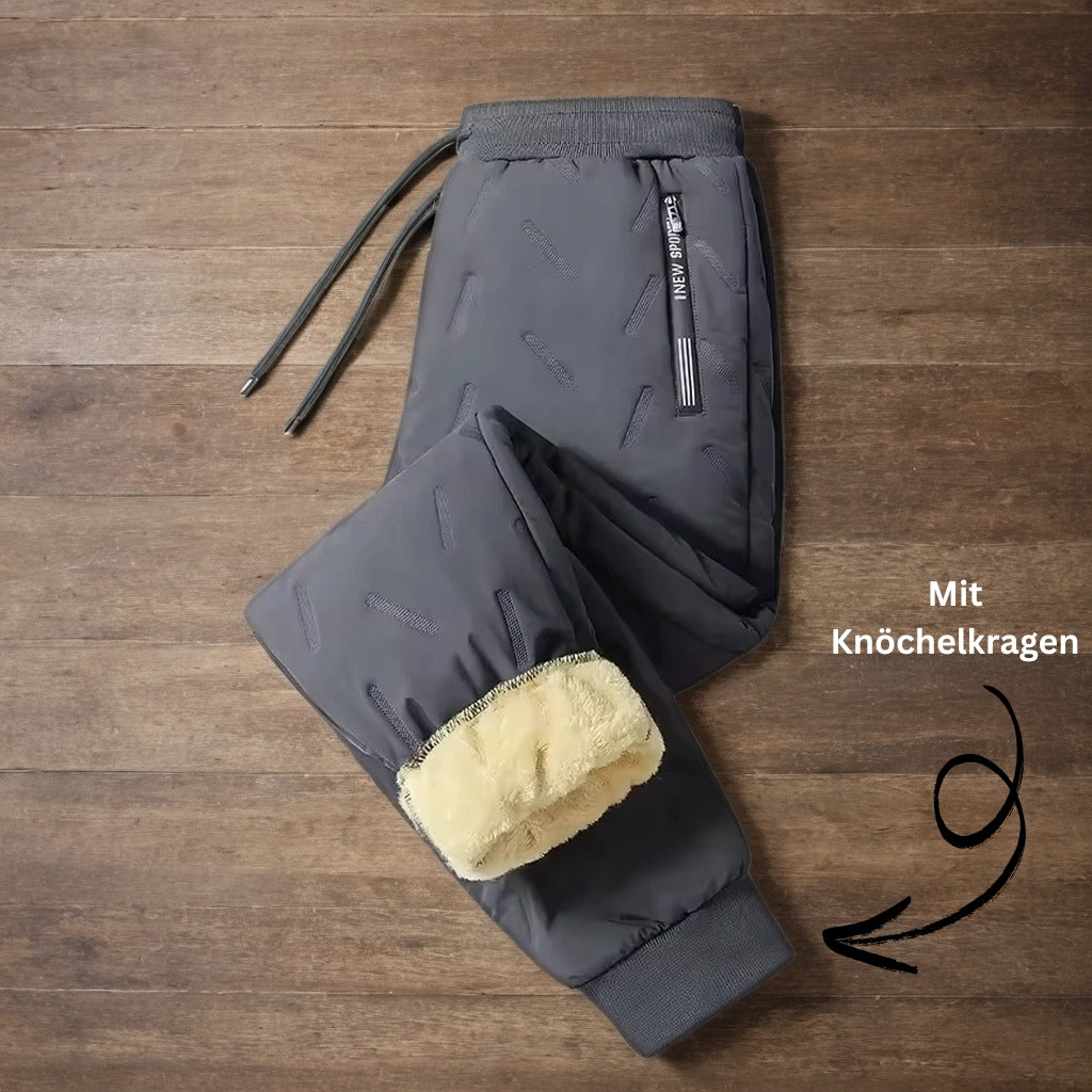 Wasserdichte, fleecegefütterte Winterhose für Damen und Herren
