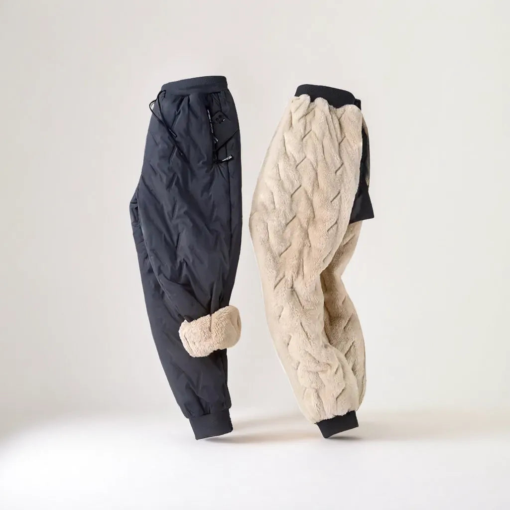 Wasserdichte, fleecegefütterte Winterhose für Damen und Herren