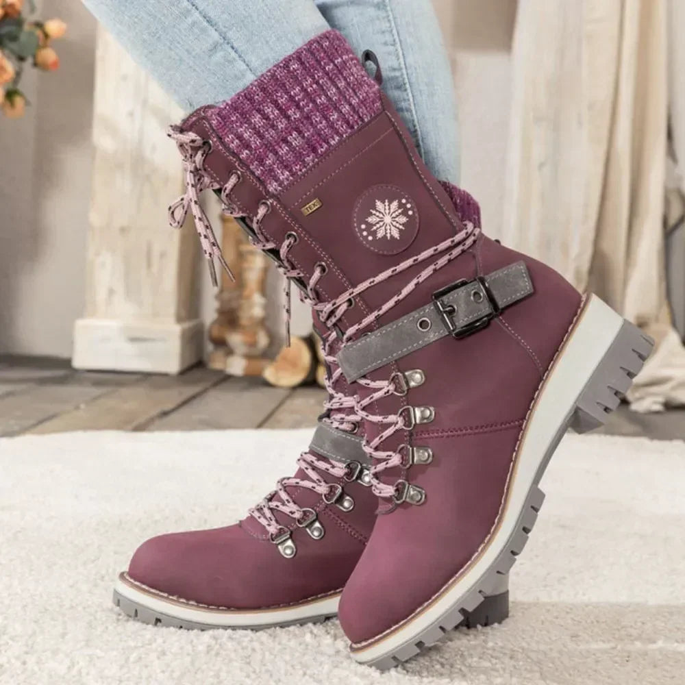 Wasserdichte, isolierte Schneestiefel für Damen