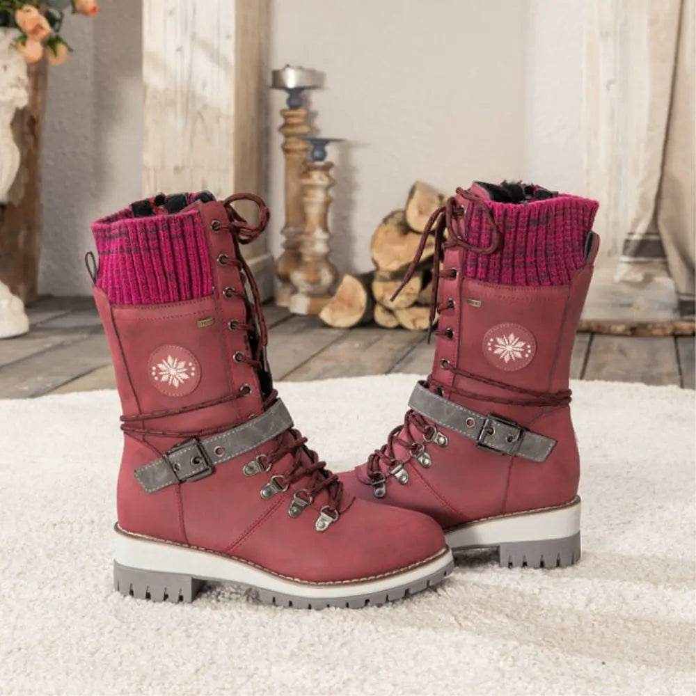 Wasserdichte, isolierte Schneestiefel für Damen