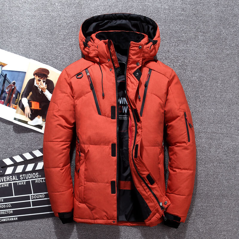 Wasserdichte Winterjacke für Herren, warm und strapazierfähig
