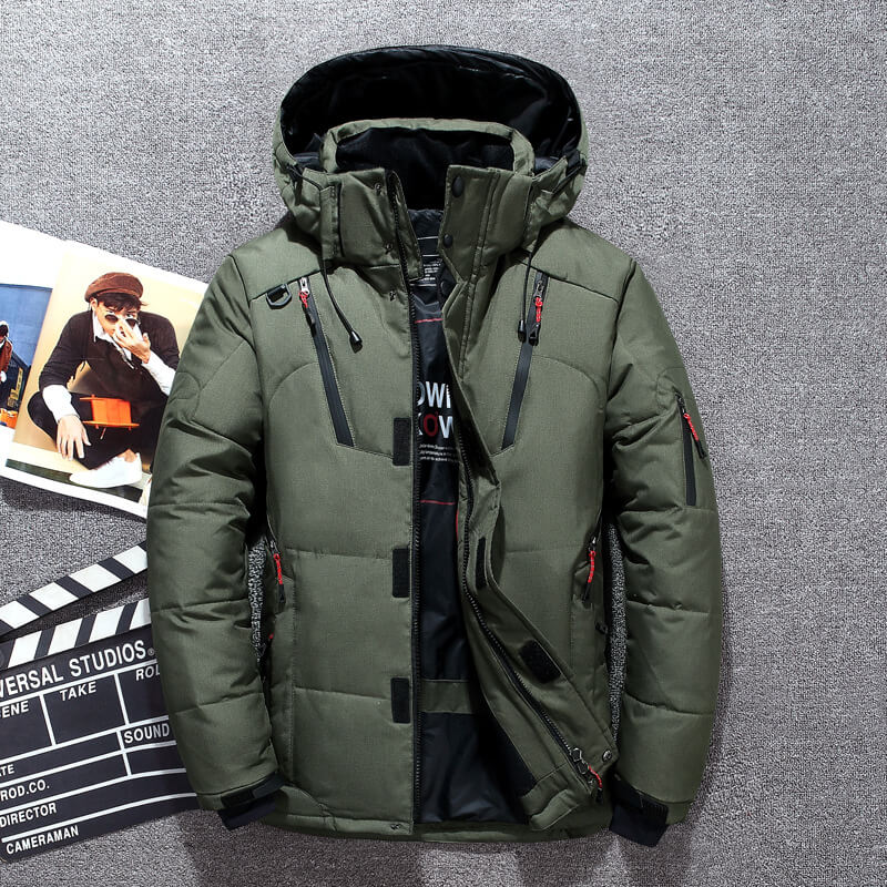 Wasserdichte Winterjacke für Herren, warm und strapazierfähig