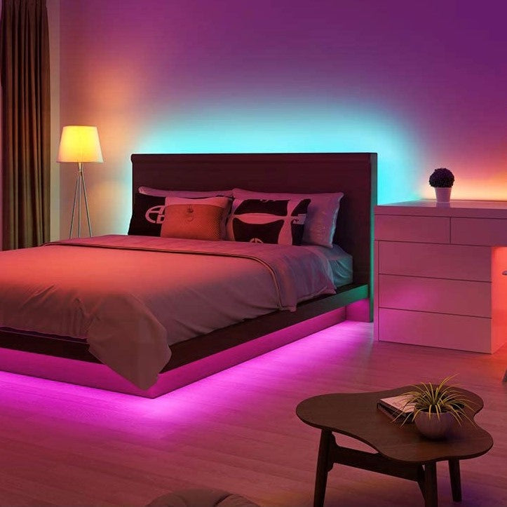 Wasserdichter LED-Streifen mit Farbwechsel und Fernbedienung