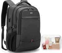 Wasserdichter Reise-Laptop-Rucksack mit USB-Anschluss und organisierter Aufteilung
