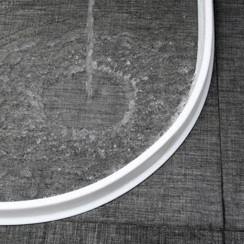 Wasserstopper-Silikondichtung für auslaufsichere Badezimmer und Küchen