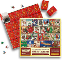 Weihnachts-Puzzle-Adventskalender, 1000 Teile
