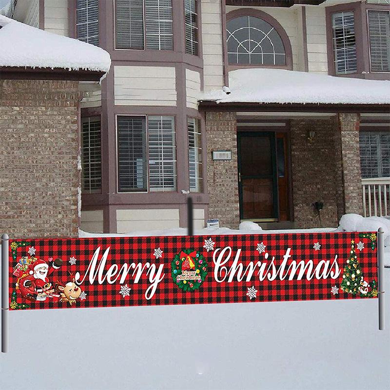 Weihnachtsbanner „Frohe Weihnachten“