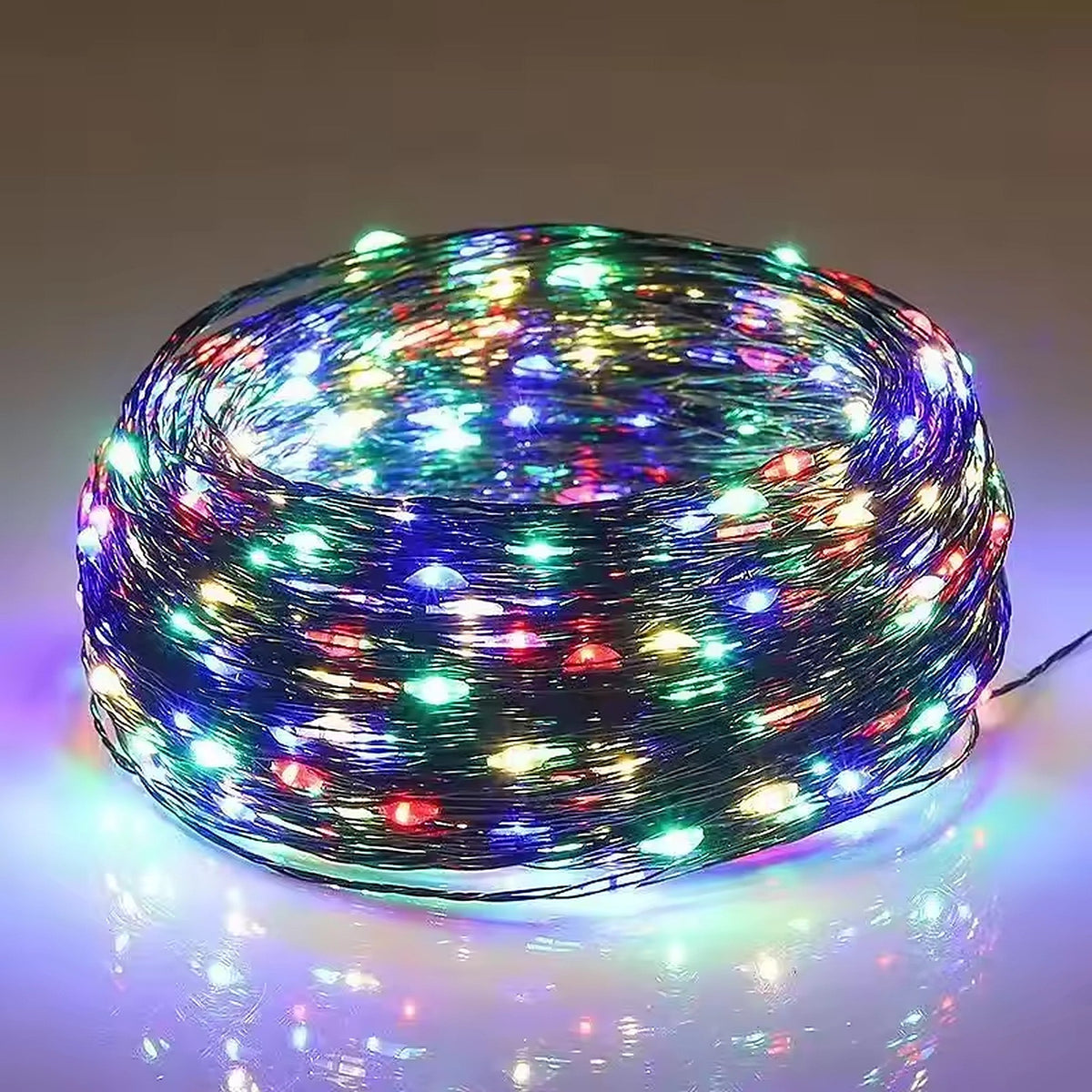 Weihnachtsbeleuchtung – Lichterkette bis zu 100 Meter mit Fernbedienung