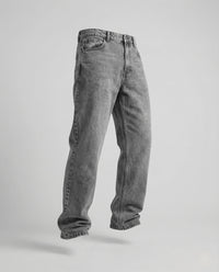 Weite Herren-Vintage-Jeans mit tiefem Schritt